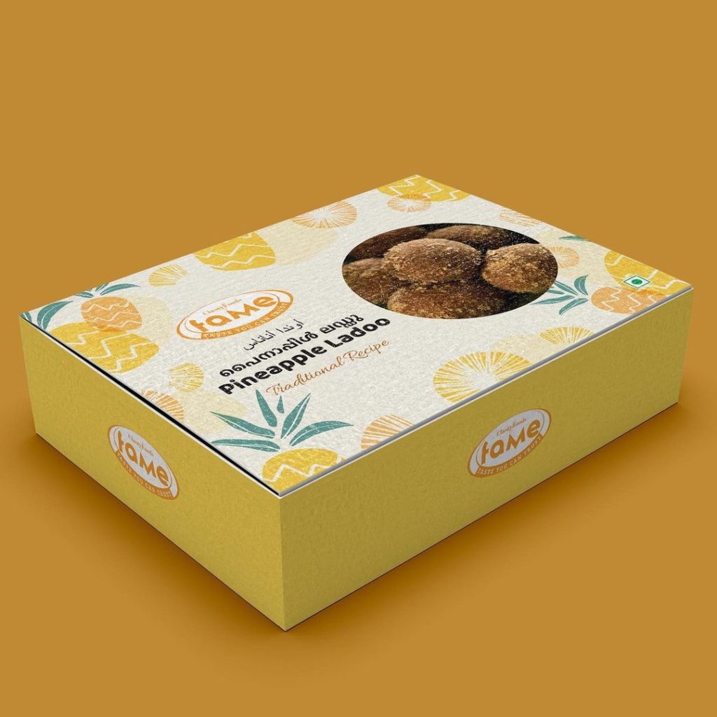 Sweetbox package design in Kerala, India