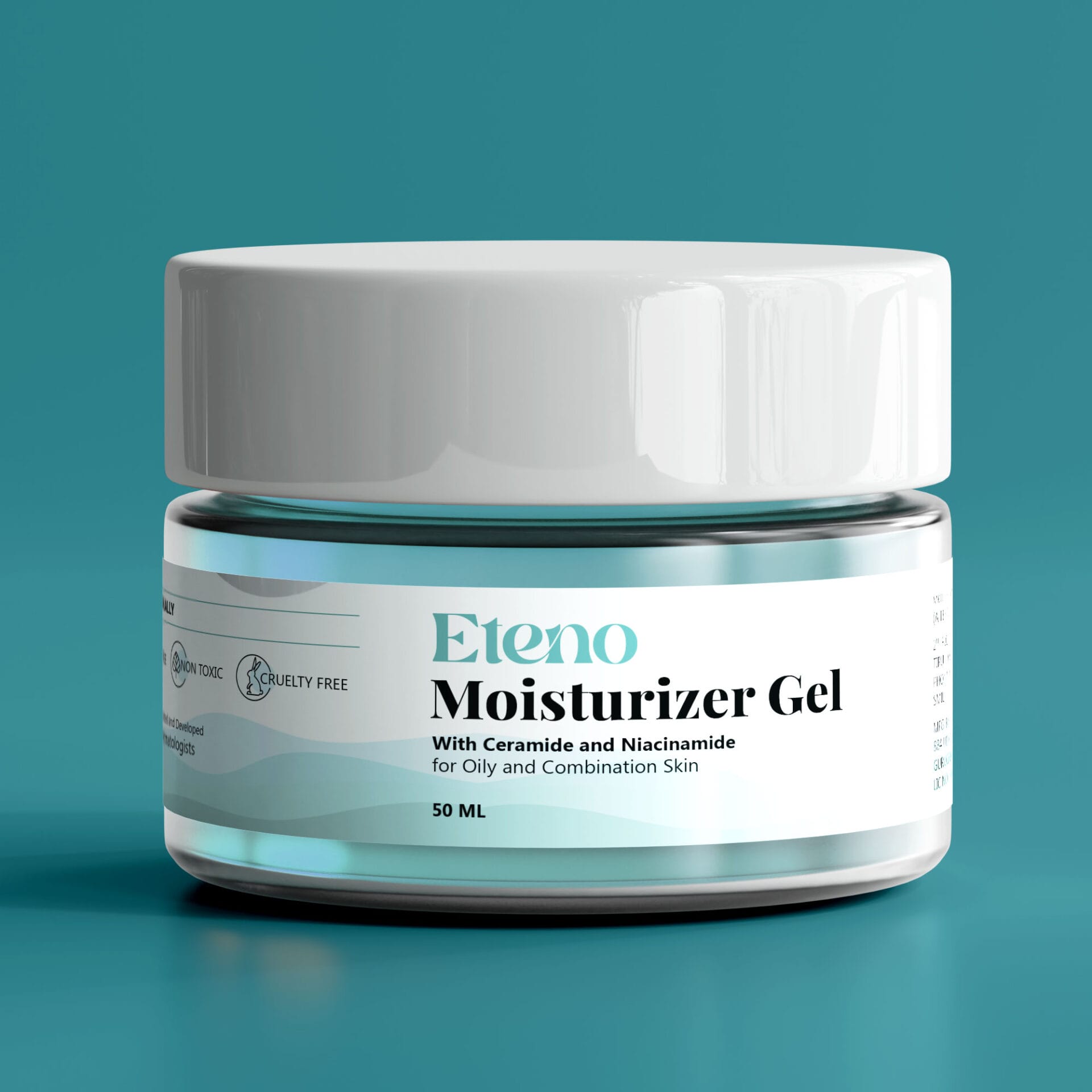 Package Design for Moisturizer Gel Bottle Design in Kerala, India.