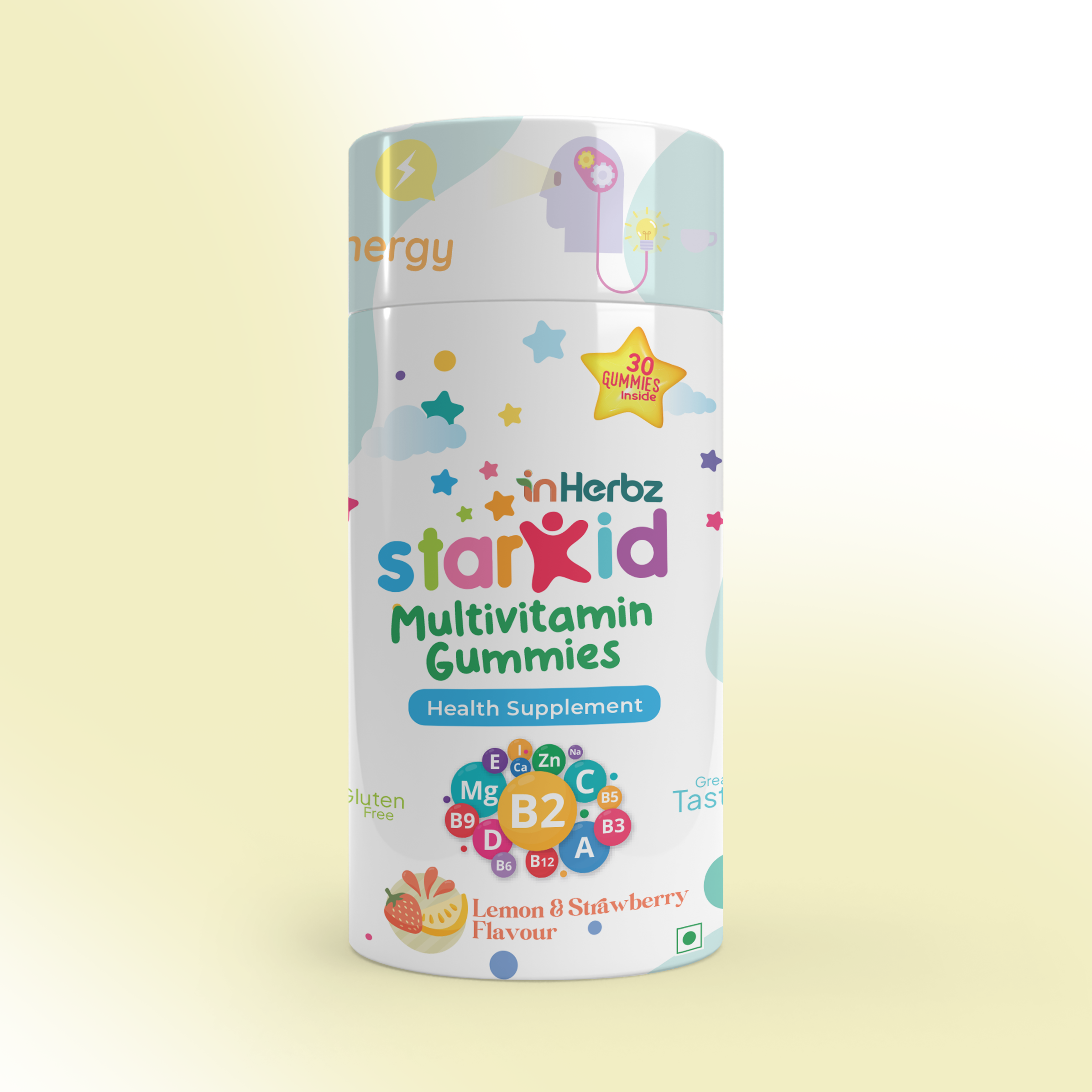 Multivitamin Gummies Packaging Design