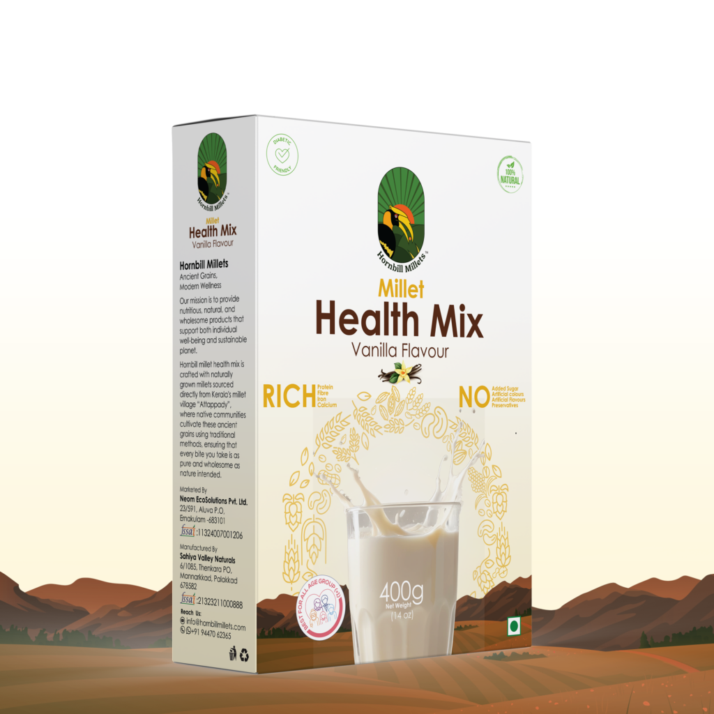 Paper Box Package Designer in Kochi, Kerala – Hornbill Millets Health ...